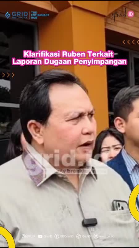 Klarifikasi Ruben Terkait Laporan Dugaan Penyimpangan