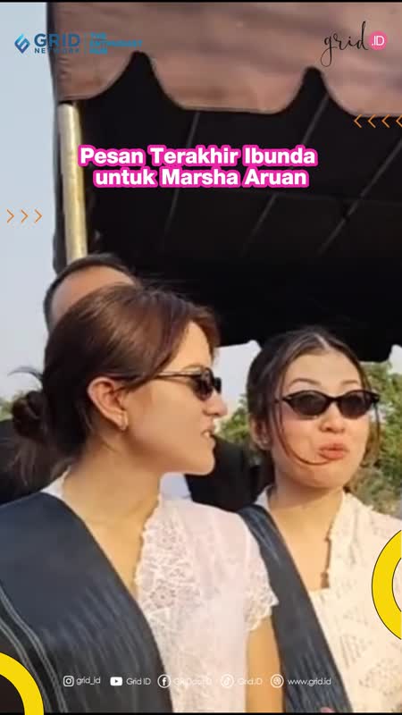Pesan Terakhir Ibunda untuk Marsha Aruan