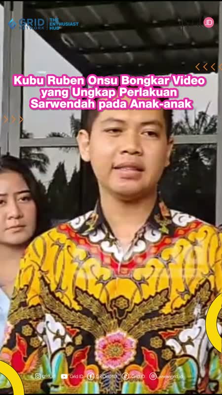 Kubu Ruben Onsu Bongkar Video yang Ungkap Perlakuan Sarwendah pada Anak-anak