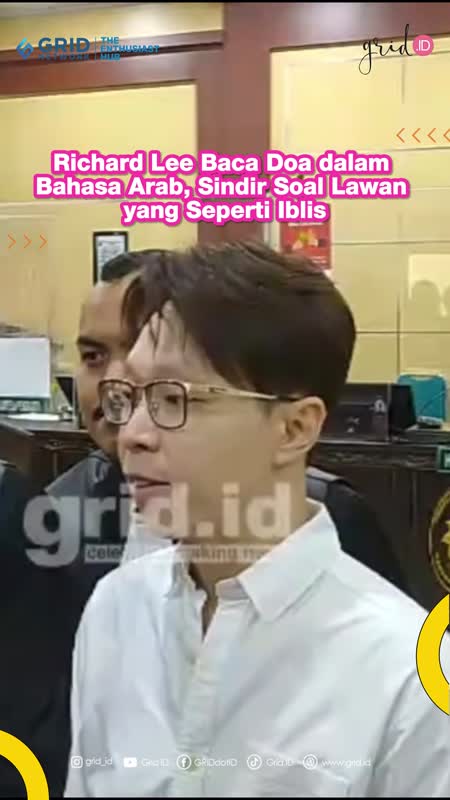 Richard Lee Baca Doa dalam Bahasa Arab, Sindir Soal Lawan yang Seperti Iblis