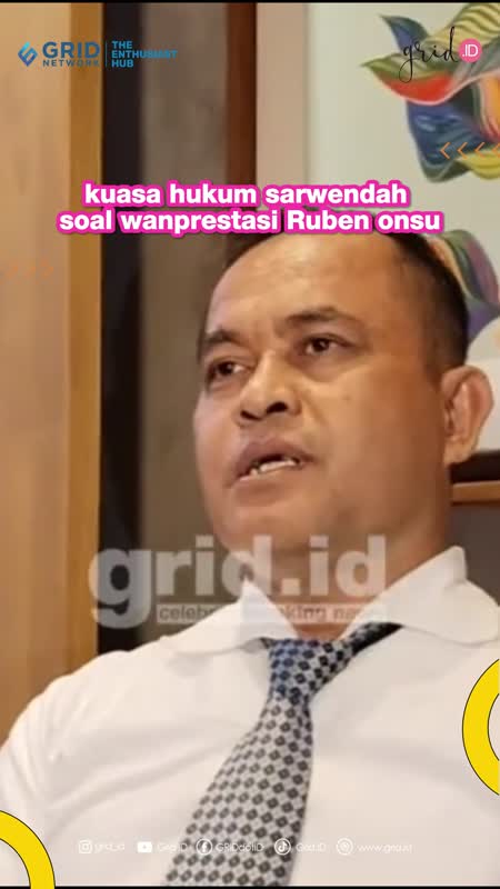 kuasa hukum sarwendah soal wanprestasi Ruben onsu