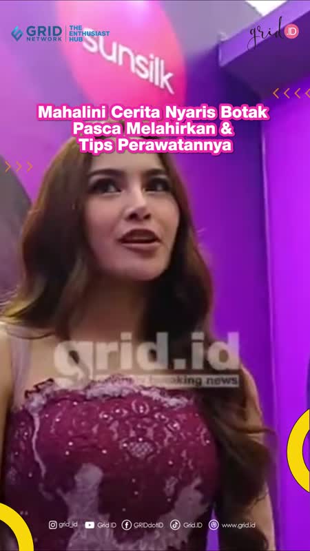 Mahalini Cerita Nyaris Botak Pasca Melahirkan & Tips Perawatannya