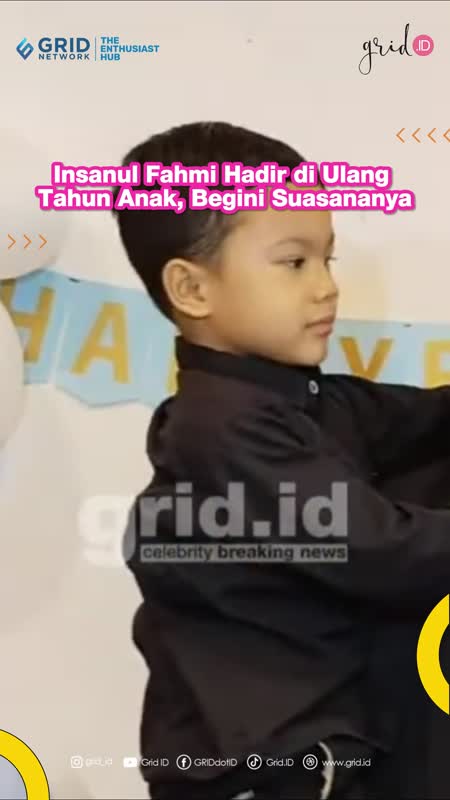 Insanul Fahmi Hadir Di Ulang Tahun Anak, Begini Suasananya