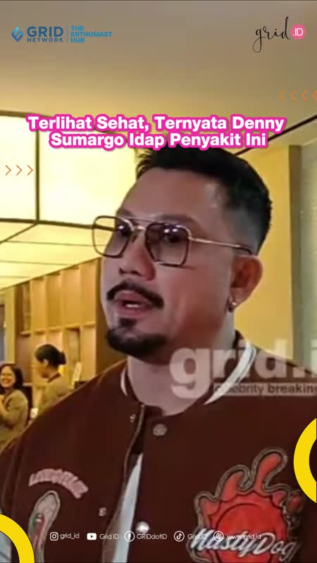 Terlihat Sehat, Ternyata Denny Sumargo Idap Penyakit Ini