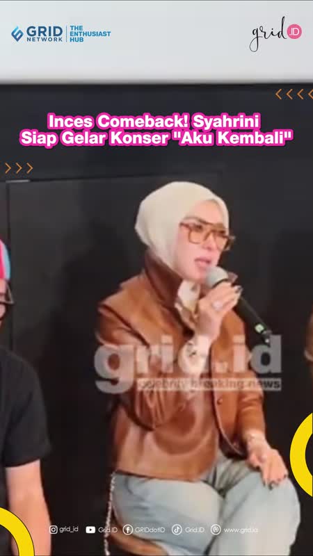 Inces Comeback! Syahrini Siap Gelar Konser "Aku Kembali"