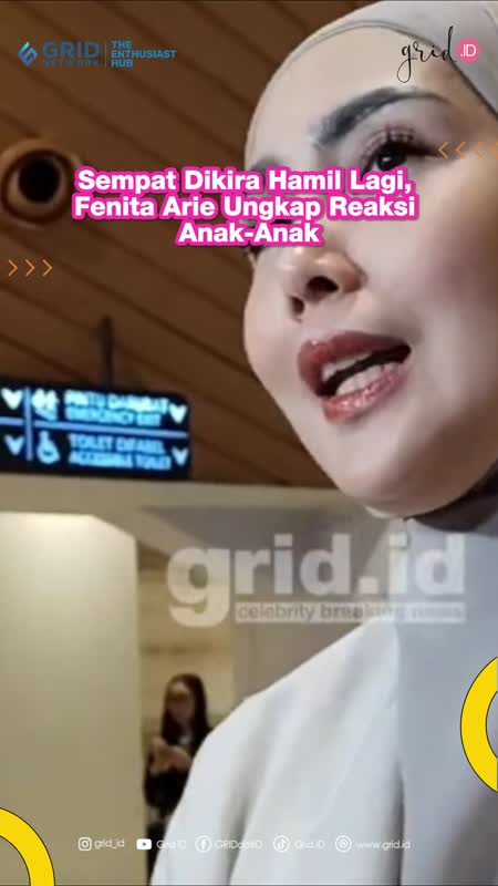 Sempat Dikira Hamil Lagi, Fenita Arie Ungkap Reaksi Anak-Anak