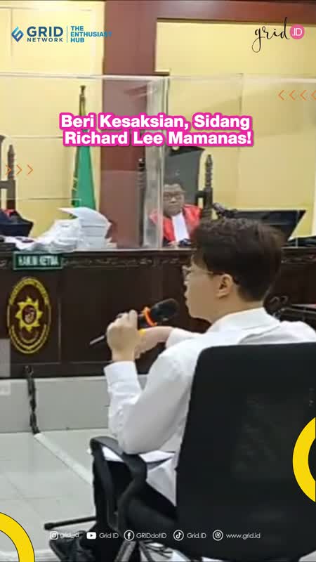 Beri Kesaksian, Sidang Richard Lee Mamanas!
