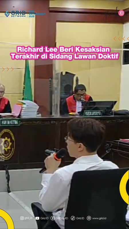 Richard Lee Beri Kesaksian Terakhir di Sidang Lawan Doktif