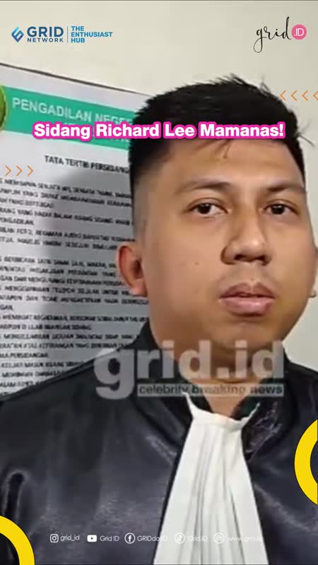 Sidang Richard Lee Mamanas!