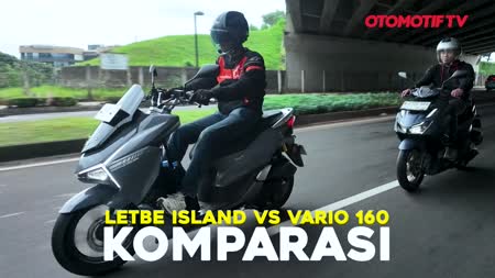 KOMPARASI WMOTO LETBE ISLAND VS HONDA VARIO 160