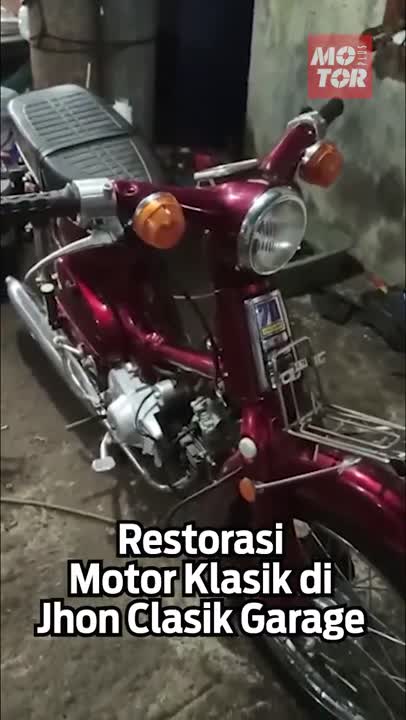 Restorasi Motor Klasik di Jhon Clasik Garage #short #shorts