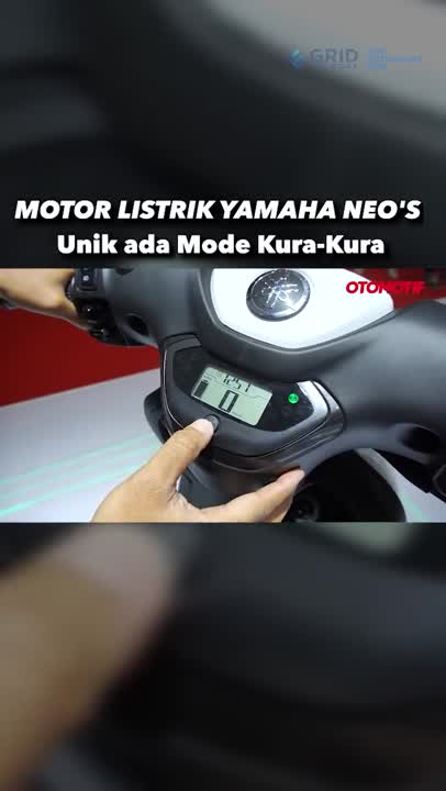 Motor Listrik Yamaha NEO'S Unik ada Mode Kura-Kura