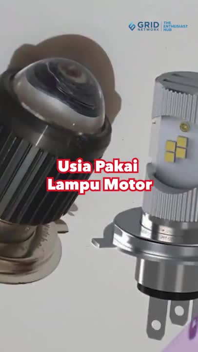 Usia Pakai Lampu Motor
