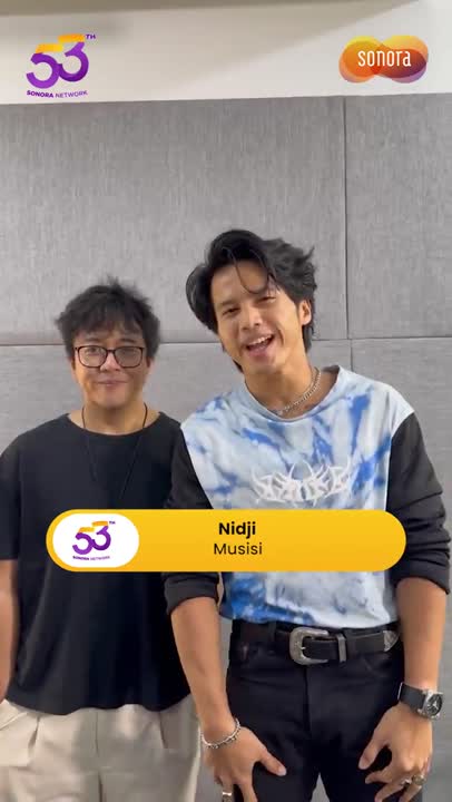 Ucapan selamat, apresiasi, dan doa HUT ke-53 Radio Sonora dari Band Nidji