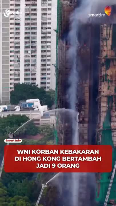 9 WNI Jadi Korban Kebakaran Apartemen Hong Kong #Shorts