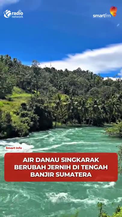 Viral! Air Danau Singkarak Mendadak Jernih Pasca Banjir #Shorts