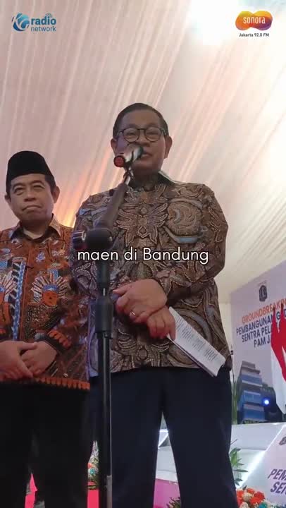 Pramono Anung Harap Persija Menang Lawan Persib, Keamanan Jadi Prioritas #Shorts