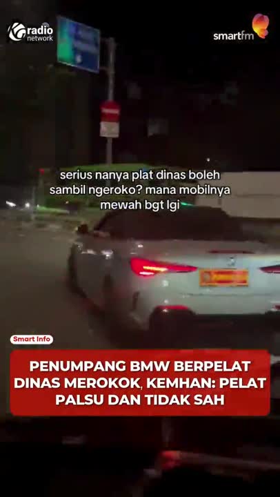 Viral BMW Berpelat Dinas, Kemhan Pastikan Pelatnya Palsu #Shorts