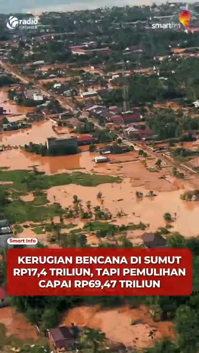 Sumut Pascabencana, Kerugian Rp17 T, Tapi Pemulihan Rp69 T? #Shorts