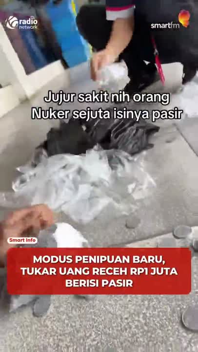 Kasir Minimarket Tertipu Modus Tukar Uang Receh, Rugi Rp820 Ribu #Shorts