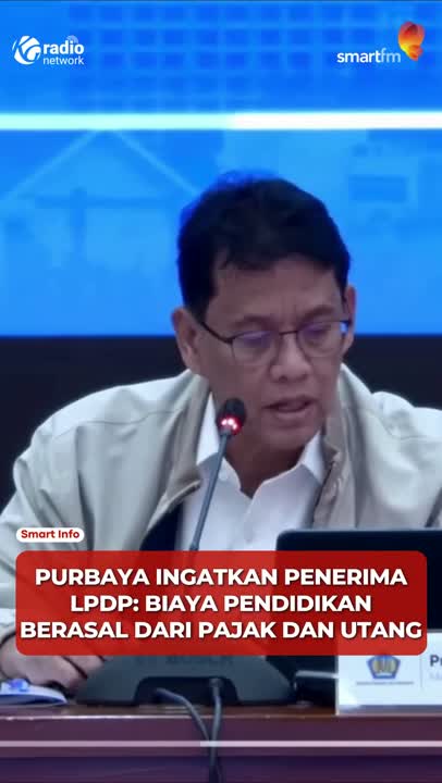Menkeu Purbaya Ingatkan Awardee LPDP Soal Tanggung Jawab Moral: Dana Pendidikan Adalah Amanah Publik