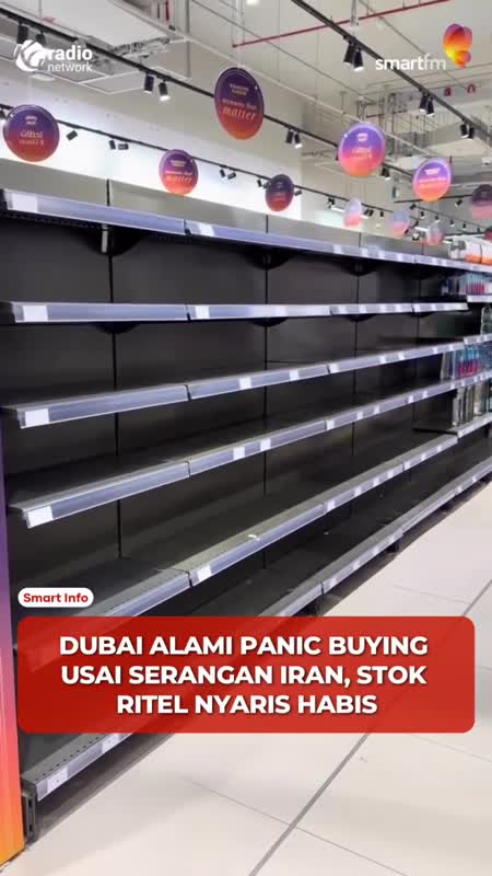 anic Buying di Dubai Usai Serangan Iran, Pemerintah Kirim Notifikasi Waspada #Shorts