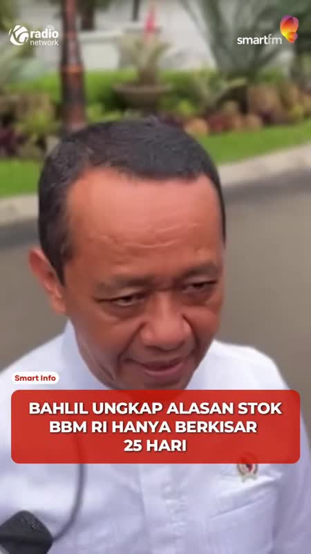 Cadangan BBM RI Hanya 23 Hari, Pemerintah Siapkan Penyimpanan Baru #Shorts