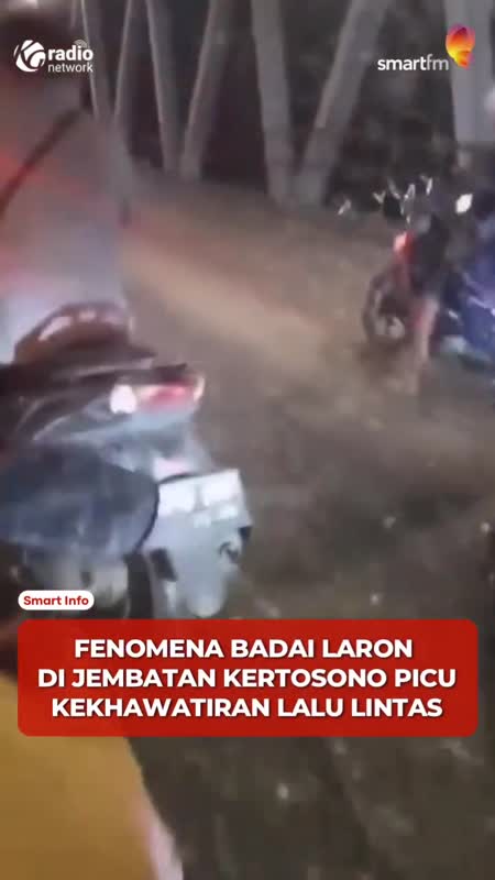 Fenomena Laron di Nganjuk Bikin Jalan Licin, Polisi Pastikan Aman #Shorts