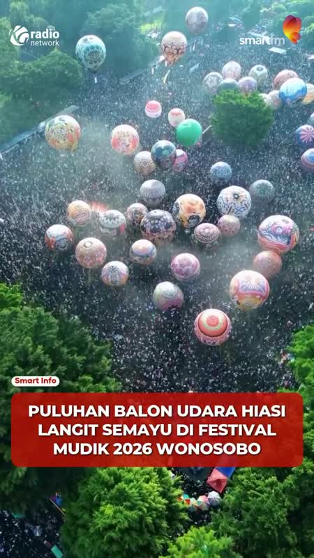 Festival Balon Udara Wonosobo 2026 Diserbu 12 Ribu Pengunjung #Shorts