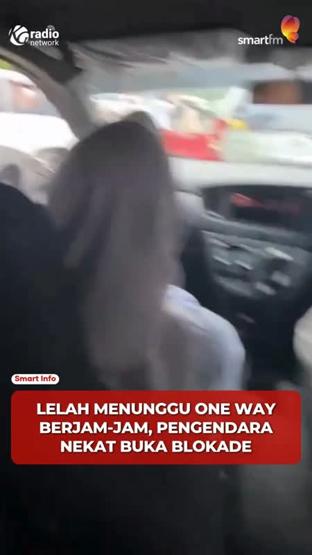 Terjebak 2 Jam, Pengendara di Garut Buka Blokade One Way #Shorts