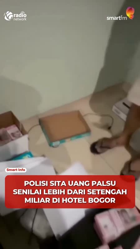 Polisi Sita Uang Palsu Rp620 Juta di Kemang, Satu Pelaku Ditangkap #Shorts