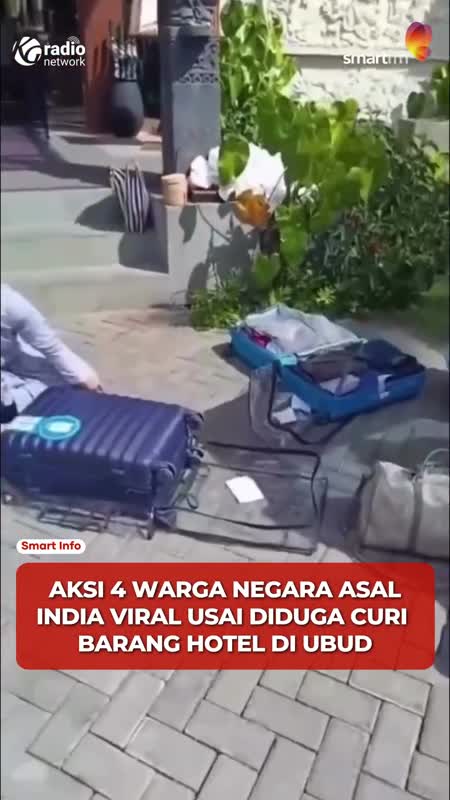 4 WNA India Diduga Ambil Barang Hotel di Ubud, Berakhir Damai #Shorts