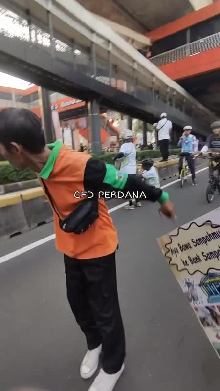CFD Perdana Rasuna Said Disambut Antusias Warga #Shorts