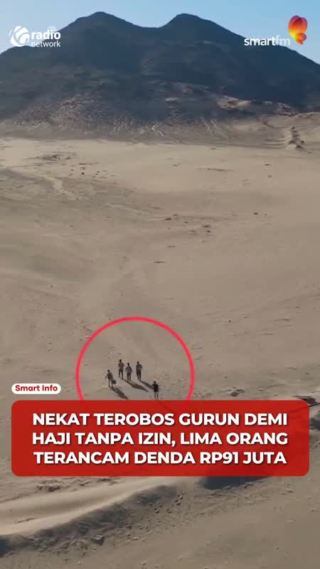 Arab Saudi Gagalkan Haji Ilegal, Lima Orang Ditangkap di Jalur Gurun #Shorts