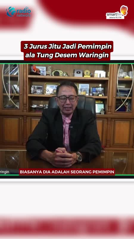 3 Jurus Jitu Jadi Pemimpin ala Tung Desem Waringin #Shorts
