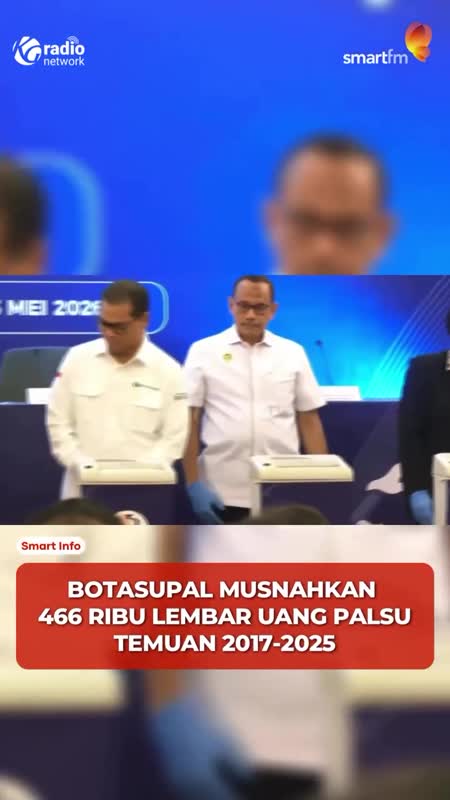 BI Musnahkan 466 Ribu Lembar Uang Palsu di Jakarta #Shorts
