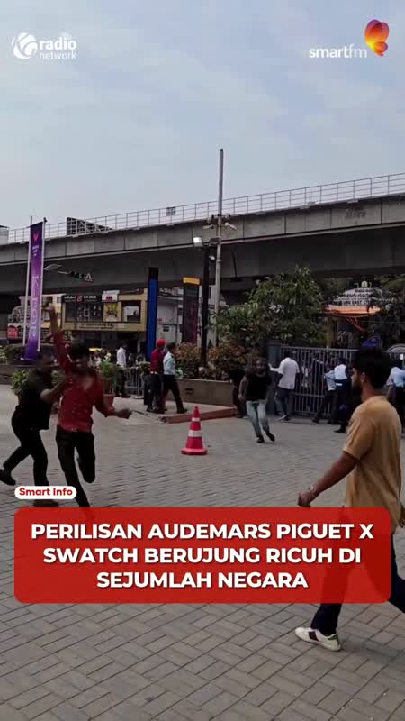 Viral! Antrean Jam Tangan Kolaborasi AP x Swatch Berujung Chaos #Shorts