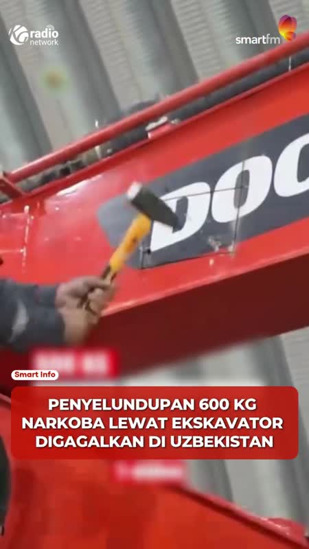 Modus Baru! Ekskavator Dijadikan Tempat Sembunyikan Narkotika #Shorts