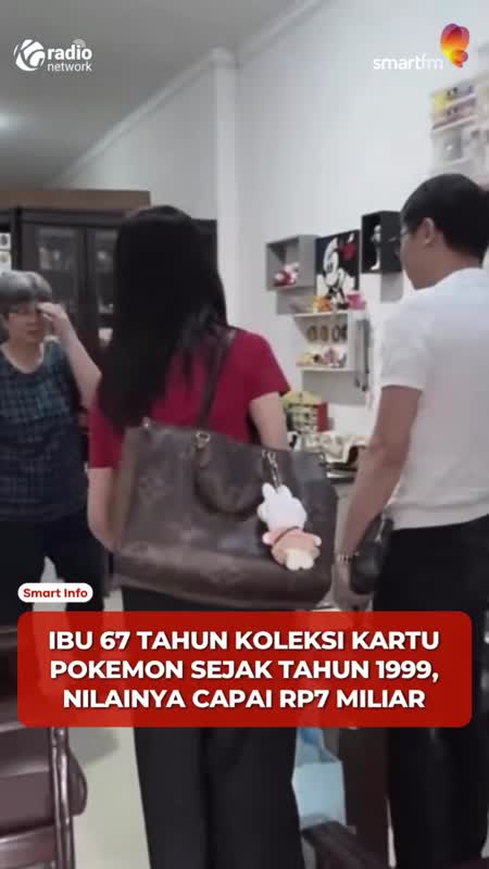 Nenek 67 Tahun Koleksi 10 Binder Kartu Pokémon Langka Senilai Rp7,7 Miliar #Shorts