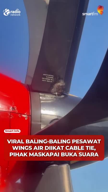 Baling-Baling Pesawat Wings Air Diikat Cable Tie #Shorts