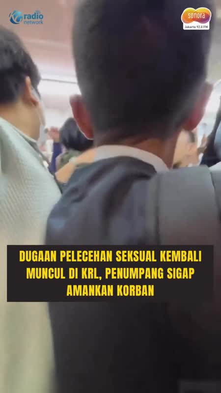 Jadi Korban Pelecehan, Penumpang Perempuan Teriak Minta Tolong di KRL Bogor-Pasar Minggu #Shorts