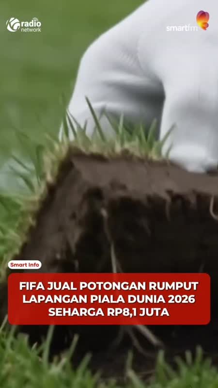 Rumput Final Piala Dunia 2026 Dijual, Harganya Capai Rp54 Juta! #Shorts