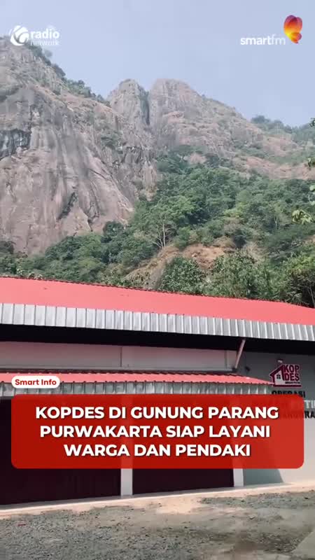Kopdes Purwakarta di Pintu Masuk Gunung Parang #Shorts