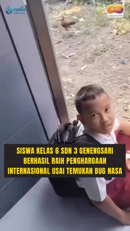 Belajar Otodidak dari AI & YouTube, Siswa SD Asal Boyolali Temukan 4 Bug di Sistem NASA #Shorts