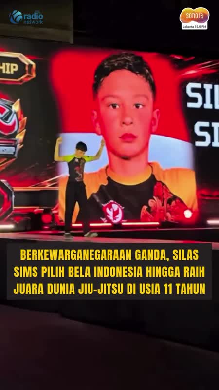 Anak Indonesia Juara Dunia Jiu-Jitsu, Silas Sims Ukir Sejarah #Shorts