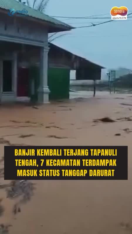 Bupati Tapteng Tetapkan Tukka dan Badiri Tanggap Darurat Bencana Selama 14 Hari #Shorts