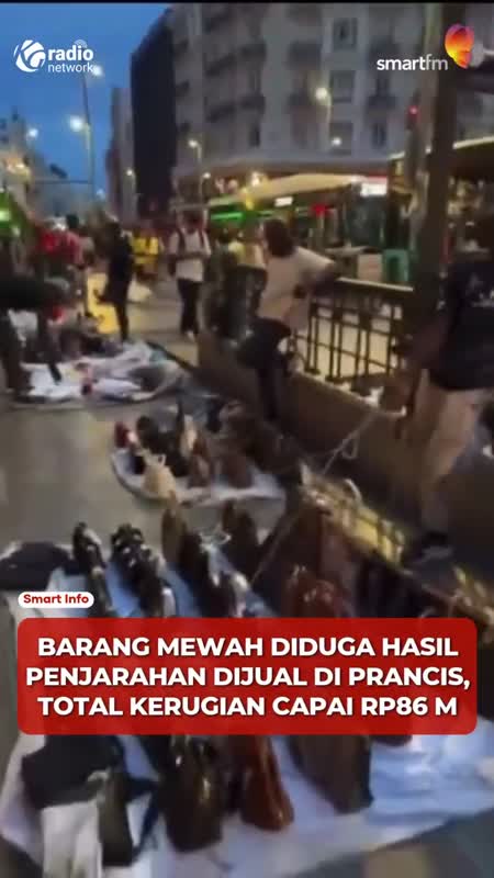 Barang Mewah Dijual Murah di Jalanan Prancis, Diduga Hasil Penjarahan #Shorts