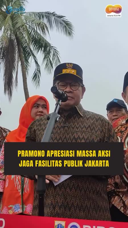 Pramono Apresiasi Mahasiswa, Aksi di Jakarta Berjalan Tertib #Shorts