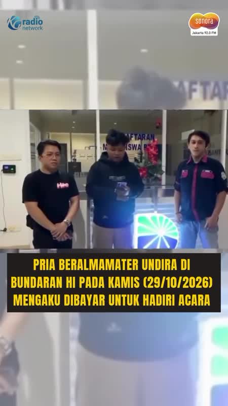 Bukan Mahasiswa, Pria Ini Akui Dibayar Pakai Almamater Undira #Shorts