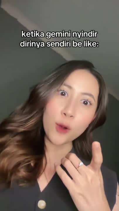 POV Gemini Nyindir Dirinya Sendiri | #shorts #gemini #zodiak #horoscope